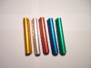 Anklemmringe Alu in verschiedenen Farben nummeriert von 1 bis 10 D. 6mm( Großsittich)