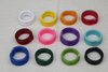Poultry and pegions spiral rings D. 16 mm  - 10 pcs.