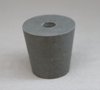 Gummistopfen konisch grau für Tränkeflaschen,  2,5 --> 2cm Stopfendurchmesser