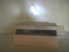 Wooden transportation box, 1 compartment,back slide opener,light , 25 x 20 x 12 cm