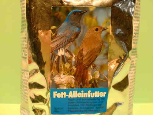 Claus Fett / Alleinfutter Typ IV, blau 500g.