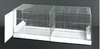 Gitterzuchtkäfig mit Schiebern als Seitenwand  90x40x44cm