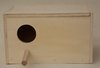 Nest box made of poplar plywood  22 x 13,5 x 12.5 cm