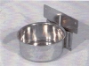 Stainless steel bowl 300 ml  with holder
