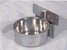 Stainless steel bowl 900 ml with holder