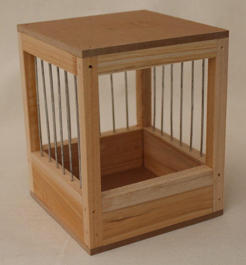 Aviary Wood And Metal Wire Nest For, Wooden Nesting Boxes